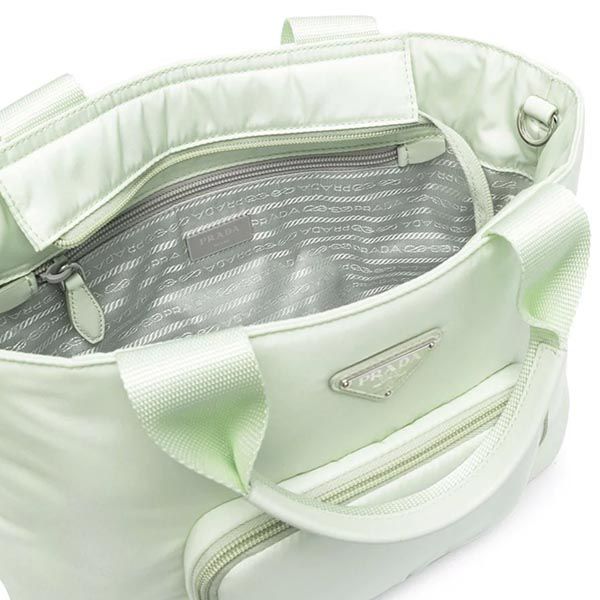 プラダ☆新作☆ロゴ入りハンドバッグコピー 1BG354_RV44_F0E18